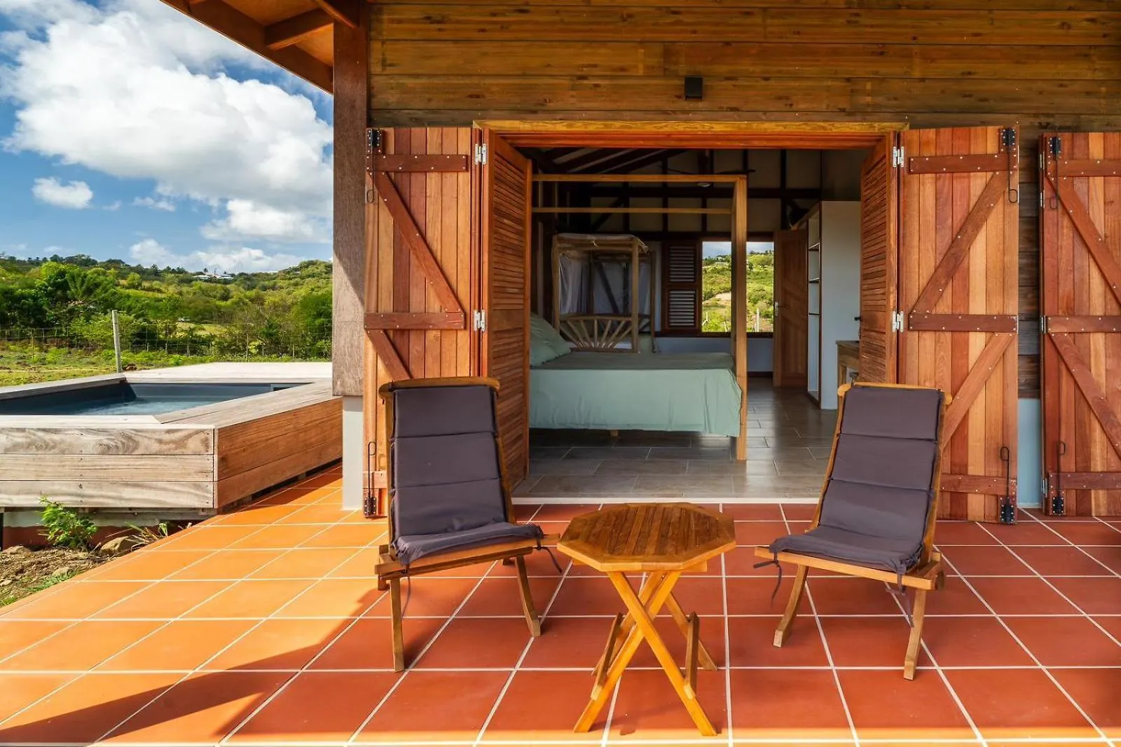 Lodge Farm & Organic Ecolodges Domaine De Puyferrat Le Marin